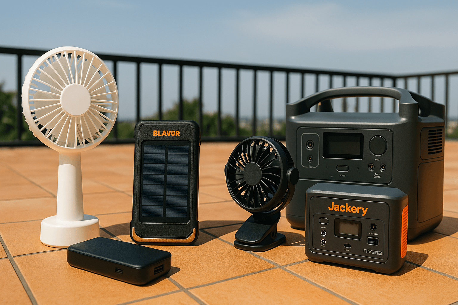 2025年の猛暑と停電に備える！おすすめのポータブル扇風機＆電源グッズ5選