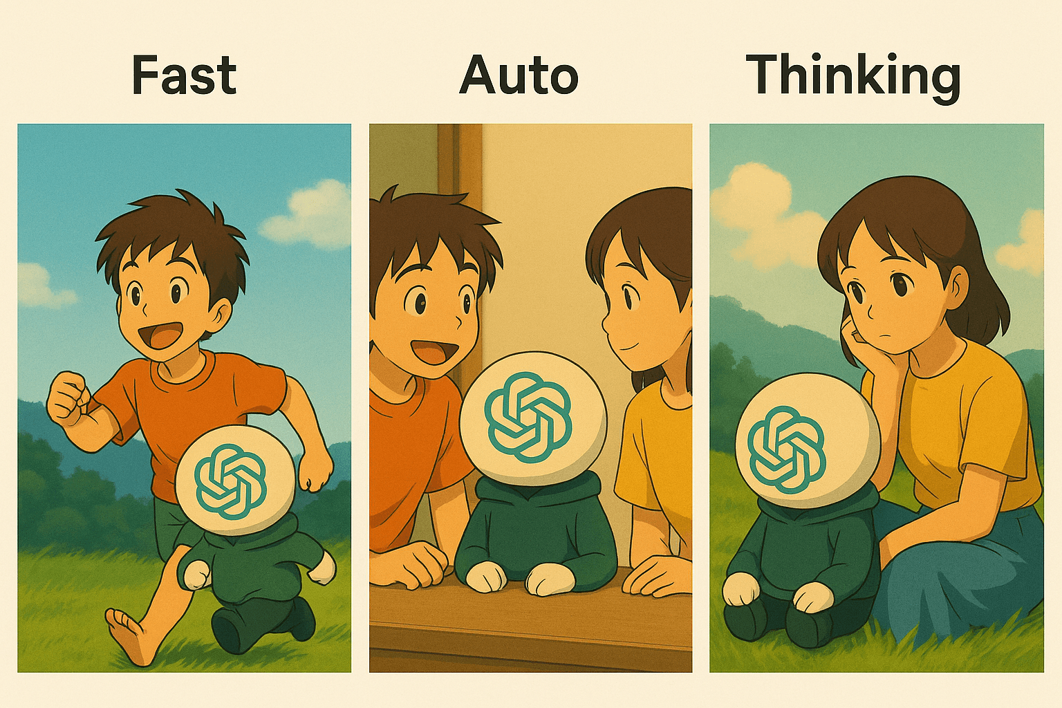 GPT-5のFast・Auto・Thinking──どう使い分ける？