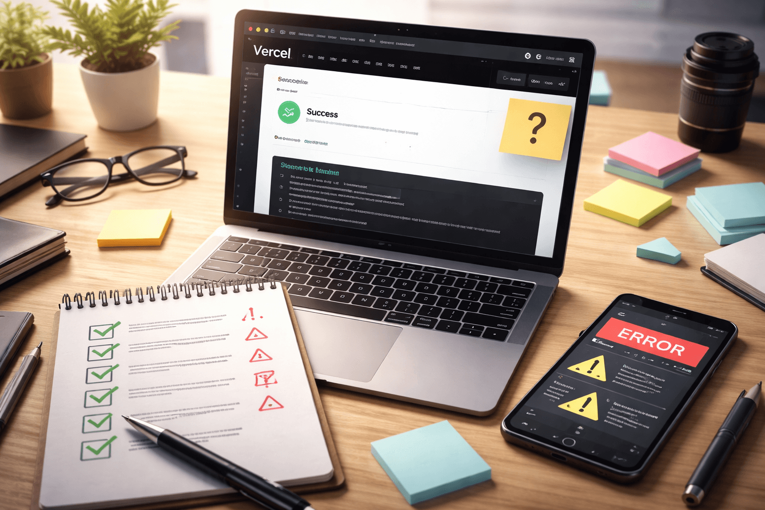 Vercelにデプロイしたのに反映されない時のチェックリスト