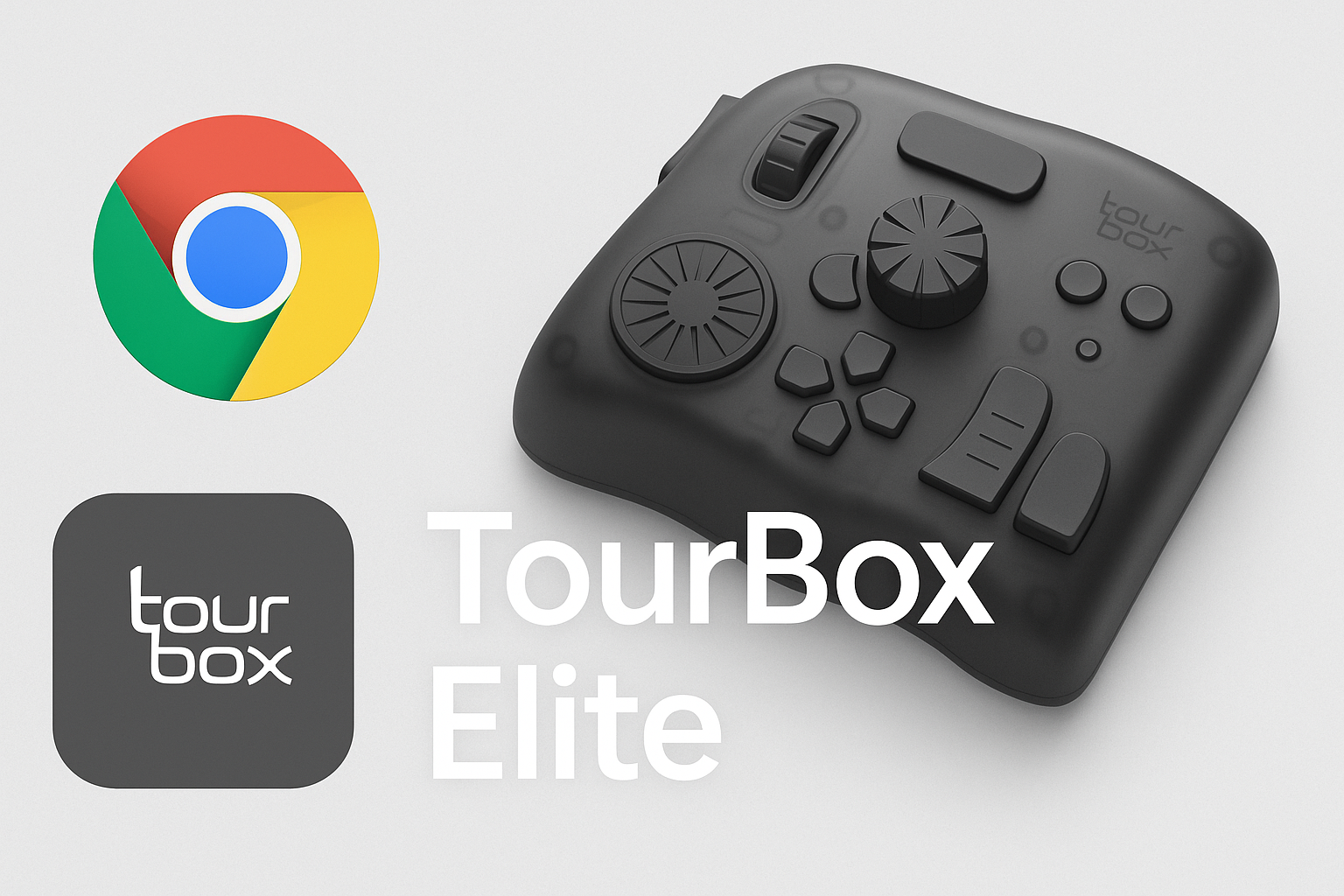 TourBox EliteでChromeを操作してみた
